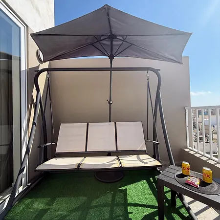 شقة New White Lotus Penthouse 13 St Pauls Bay Malta خليج سانت بول