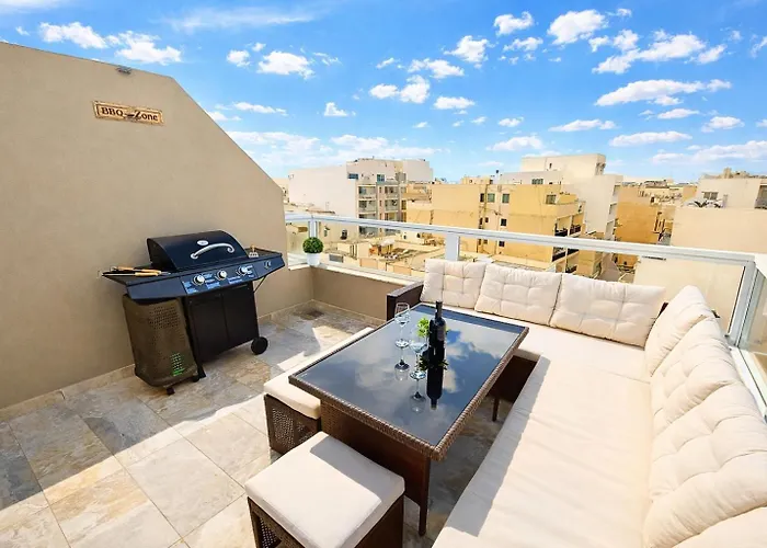 New White Lotus Penthouse 13 St Pauls Bay Malta Appartement *